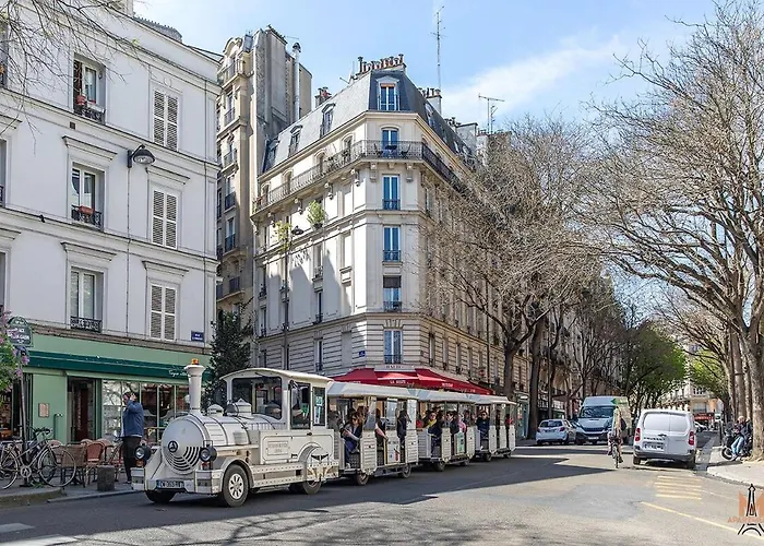 公寓 Charming Montmartre Maisonette *